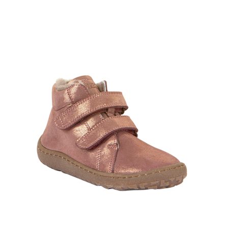 FRODDO KOTNÍČKOVÉ ZIMNÍ FURRY Pink/Gold 3