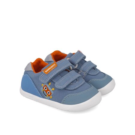 BIOMECANICS TENISKY WIDER CANVAS Beige | Dětské barefoot tenisky