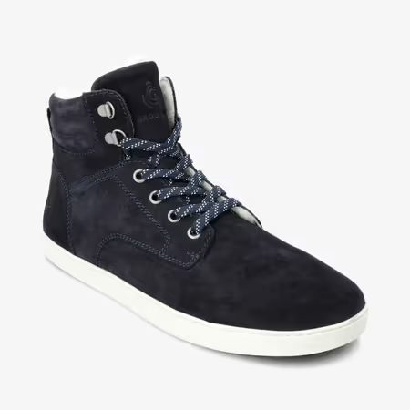 GROUNDIES VANCOUVER Navy | Pánské zimní zateplené barefoot boty