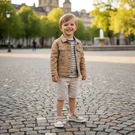 BABY BARE FEBO SNEAKERS Cappuccino | Children's Barefoot Trainers