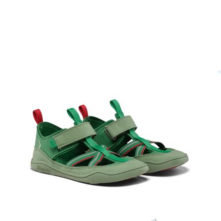 AFFENZAHN SANDAL VEGAN BREEZE FROG Green | Dětské barefoot sandály 3