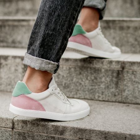 GROUNDIES NOVA GS1 WOMEN Beige Pink | Dámské sportovní tenisky