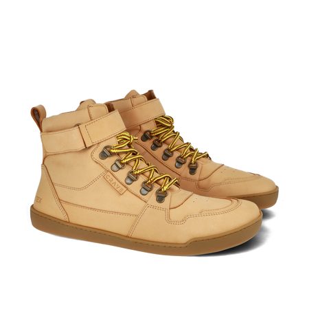 CRAVE GLASGOW 2.0 Cognac | Kotníkové barefoot boty