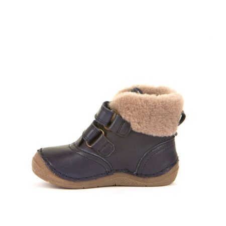 FRODDO KOTNÍČKOVÉ S KOŽÍŠKEM Zimní Dark Blue 3