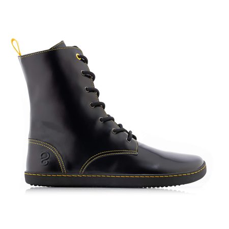SHAPEN MAVERICK Black Yellow | Kotníkové barefoot boty