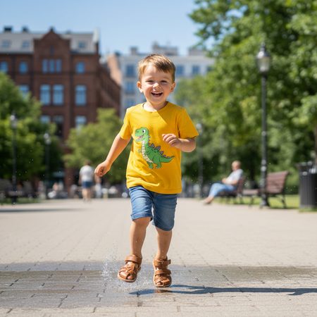 FRODDO SANDAL FLEXY F Brown | Dětské barefoot sandály