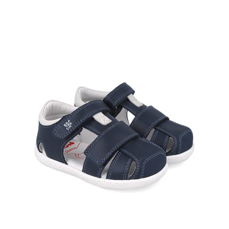 GARVALÍN SANDÁLY CASUAL Dark Blue | Dětské barefoot sandály 2