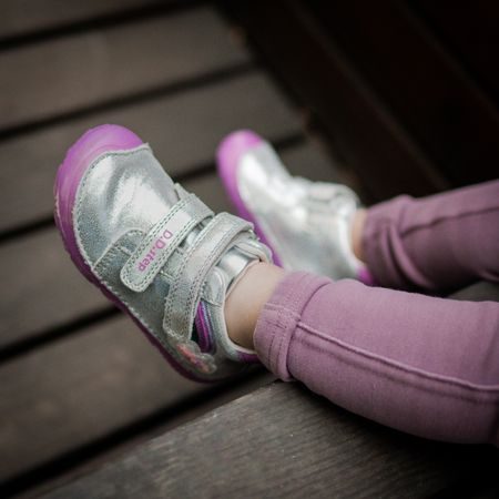 D.D.STEP S073-51424 CELOROČNÍ TENISKY Silver