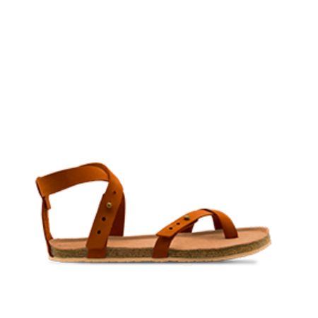 AYLLA BAREFOOT SANDÁLY SULLA Cognac