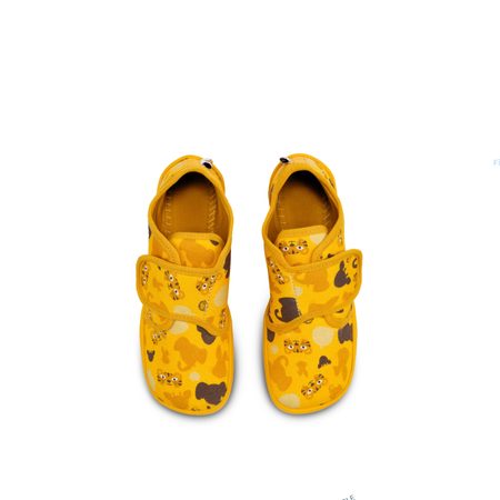 AFFENZAHN SLIPPER COTTON MOVE TIGER Yellow 6
