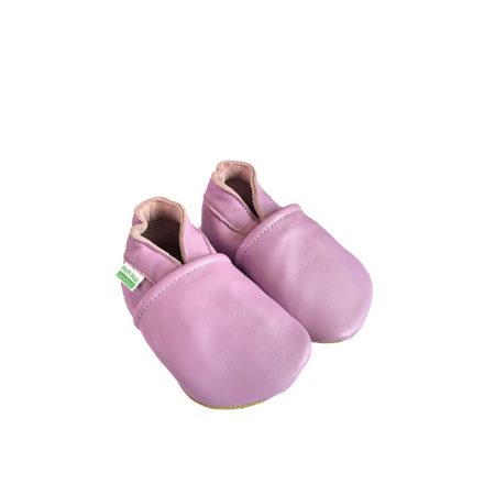 HOPI HOP BAREFOOT KOŽENÉ CAPÁČKY Lila | Dětské barefoot capáčky