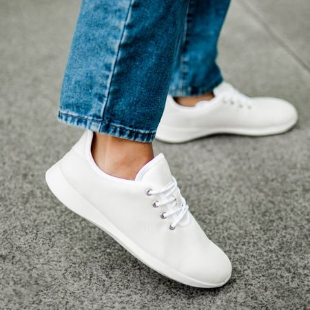 GROUNDIES BALANCE 2.0 White | Barefoot tenisky