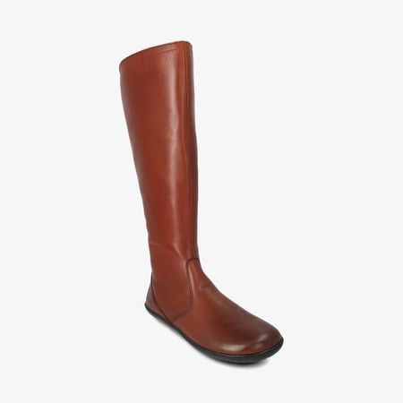 GROUNDIES MILA WOMEN Camel | Dámské barefoot kozačky