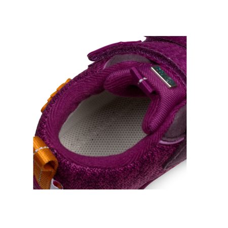 AFFENZAHN LOWBOOT KNIT HAPPY BIRD Berry Yellow 8