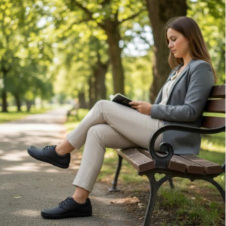 FREET CITEE 2 Black | Barefoot polobotky