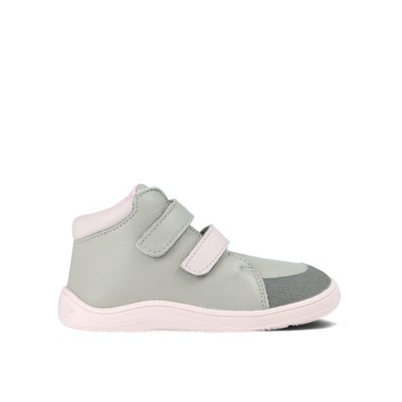 BABY BARE FEBO FALL Grey/Pink Asfaltico | Dětské celoroční barefoot boty