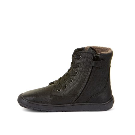 FRODDO VYŠŠÍ KOŽENÉ Zimní Black 3