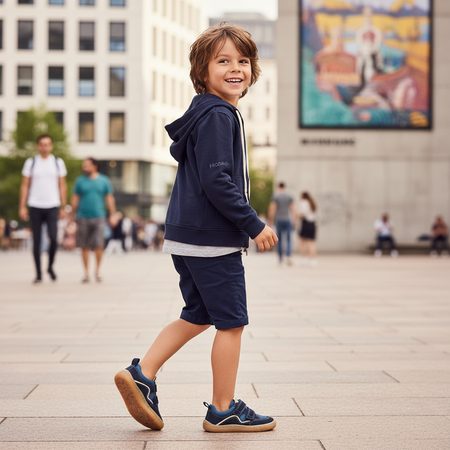 FRODDO TENISKY D-VELCRO Dark Blue