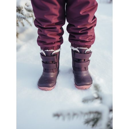 CRAVE BLIZZARD Purple | Dětské zimní zateplené boty