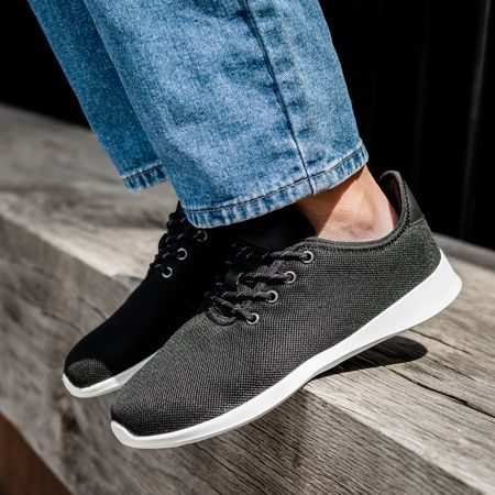 GROUNDIES BALANCE 2.0 Black | Barefoot tenisky
