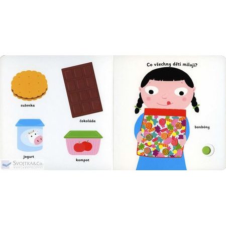 DĚTSKÁ KNIHA MINIPEDIE Objevujeme svět! JÍDLO