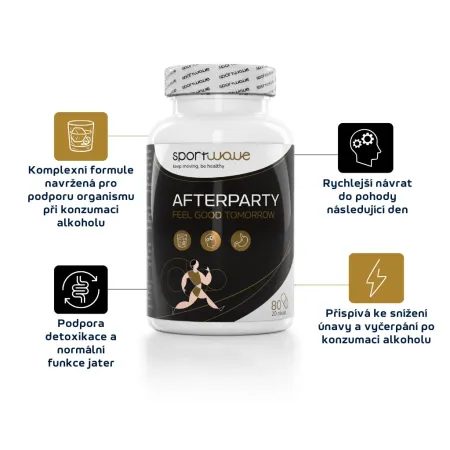 AFTERPARTY – pro obnovu rovnováhy v těle