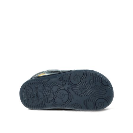 D.D.STEP W073-52306 Šedá | Dětské zimní zateplené barefoot boty