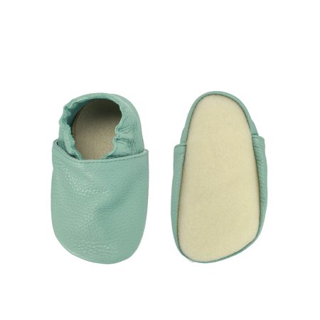 CRAVE CRAVITOS Světle zelené | Dětské barefoot capáčky