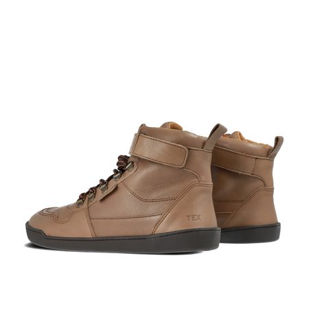 CRAVE GLASGOW 2.0 Brown | Kotníkové barefoot boty