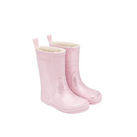 BUNDGAARD CLASSIC RUBBER BOOT WINTER Rose Sparkle 1