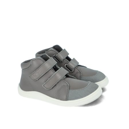 BABY BARE FEBO FALL Grey Asfaltico | Dětské celoroční barefoot boty