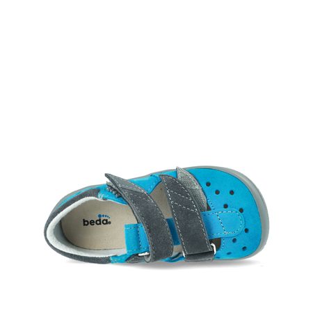BEDA SANDÁLY BF 0001/SD/W TOM Light Blue 5