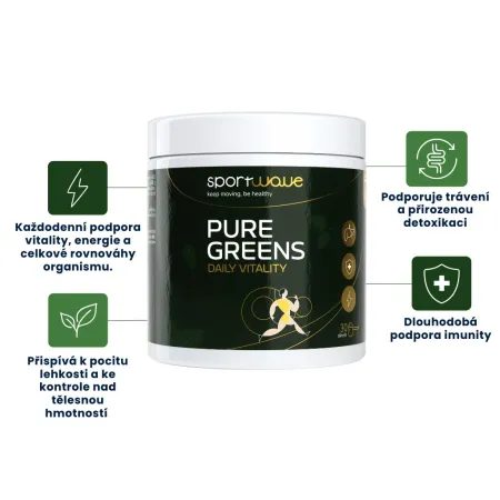 PURE GREENS DAILY VITALITY 300 g – komplexní podpora vitality