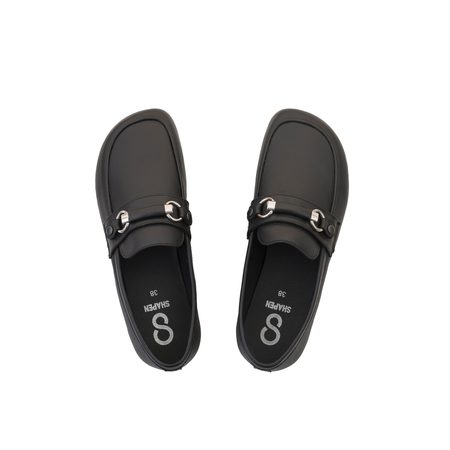 SHAPEN MOKASÍNY VERSA Regular Black | Dámské barefoot mokasíny