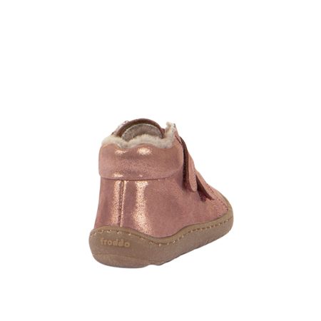 FRODDO KOTNÍČKOVÉ ZIMNÍ FURRY Pink/Gold 5