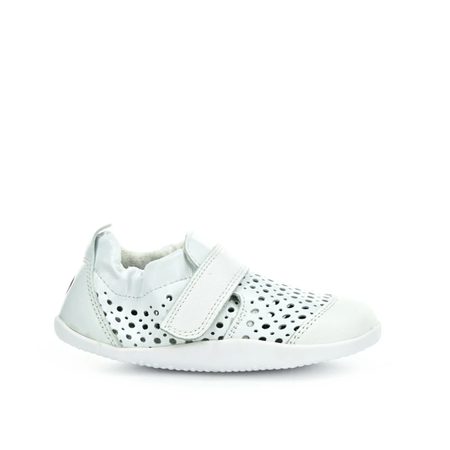BOBUX XPLORER GO PUNCH White | Dětské barefoot tenisky 1