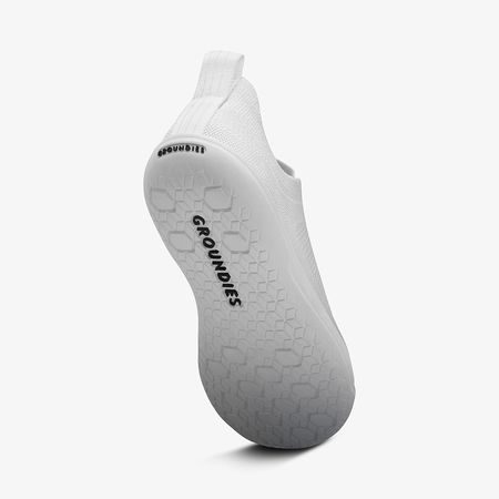 GROUNDIES ACTIVE KNIT White | Barefoot sportovní tenisky