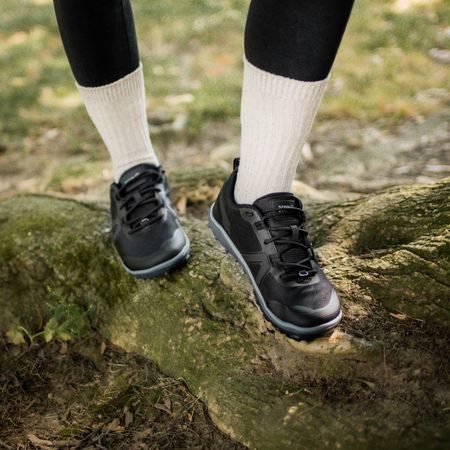XERO SHOES SCRAMBLER LOW EV Black Steel Gray | Sportovní barefoot tenisky