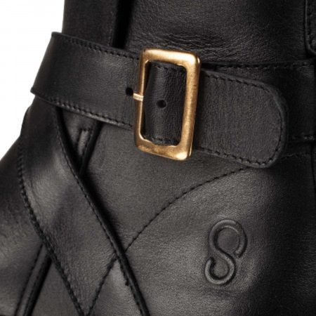 SHAPEN DIVINE Black | Dámské barefoot kotníkové boty