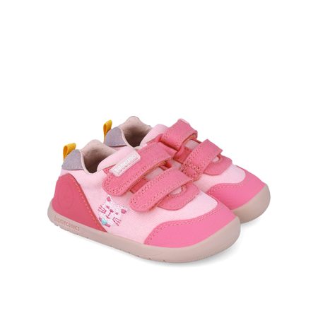 BIOMECANICS TENISKY WIDER CANVAS Rose | Dětské barefoot tenisky