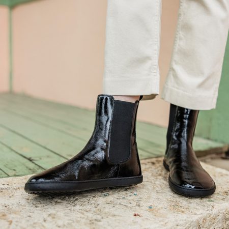 SHAPEN MAJESTY Black | Dámské chelsea barefoot boty