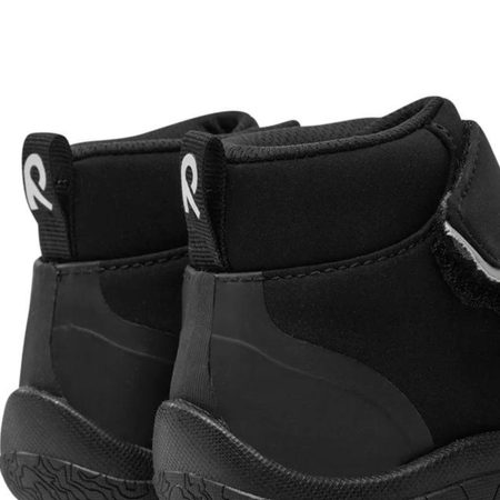 REIMA HIPPII Black | Dětské barefoot zimní boty