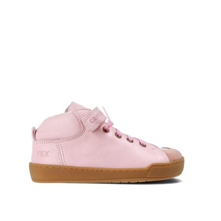 CRAVE BERGEN WINTER 2.0 Pink | Dětské zimní zateplené barefoot boty
