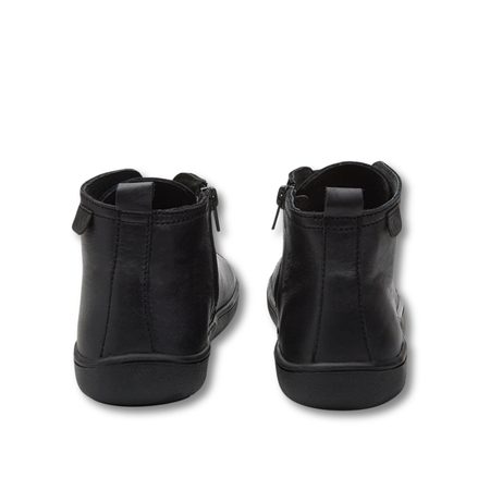 BAŤA ŠNĚROVACÍ KOTNÍKOVÁ OBUV Černá | Dámské barefoot kotníkové boty