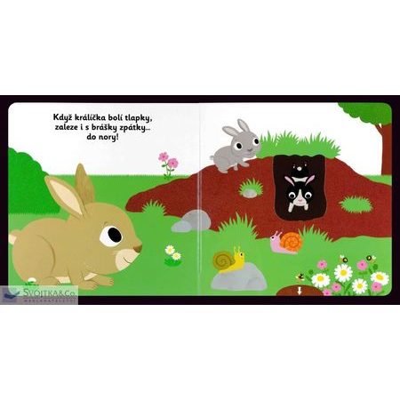 DĚTSKÁ KNIHA MINIPEDIE Dobrý den, králíčku!