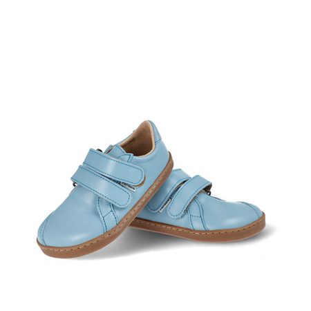 PEGRES CELOROČNÍ TENISKY BF54 0.1 Blue | Dětské barefoot tenisky