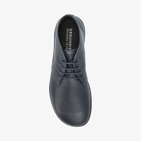 GROUNDIES MILANO Midnight Blue | Kotníkové barefoot boty