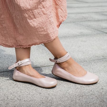 AYLLA BAREFOOT BALERÍNY Pink | Dámské barefoot baleríny