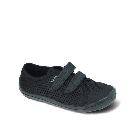 BEDA TENISKY BFN 170040/ST/W/O JUST BLACK | Dětské barefoot tenisky
