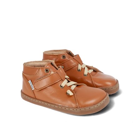 PEGRES CELOROČKY BF52 0.1 Brown | Dětské celoroční barefoot boty